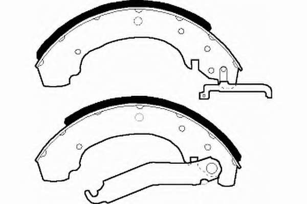 Комплект тормозных колодок