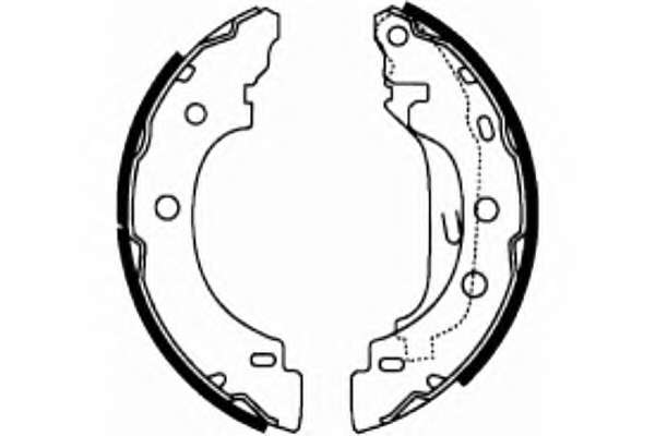 Комплект тормозных колодок