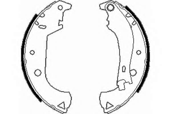 Комплект тормозных колодок