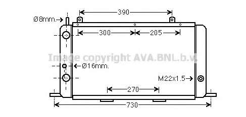 Радиатор, охлаждение двигателя