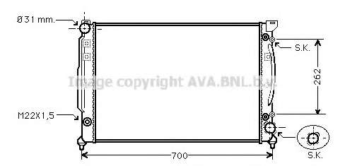 Радиатор, охлаждение двигателя