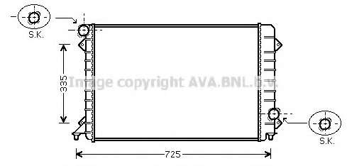 Радиатор, охлаждение двигателя