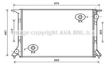 Радиатор, охлаждение двигателя