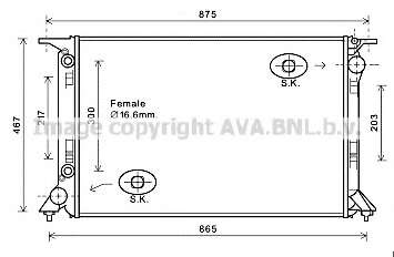 Радиатор, охлаждение двигателя