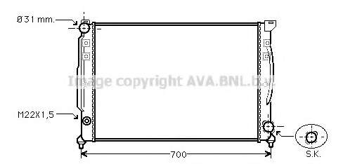Радиатор, охлаждение двигателя
