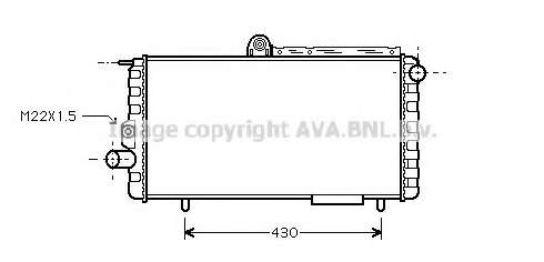 Радиатор, охлаждение двигателя