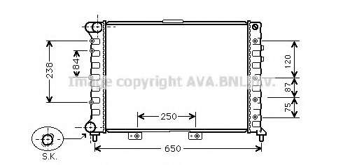 Радиатор, охлаждение двигателя