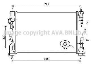 Радиатор, охлаждение двигателя