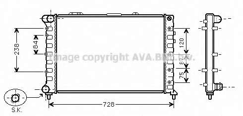 Радиатор, охлаждение двигателя