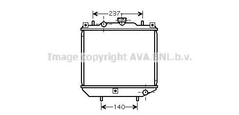 Радиатор, охлаждение двигателя