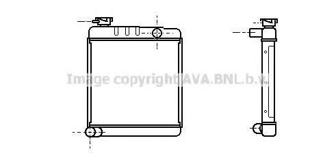 Радиатор, охлаждение двигателя