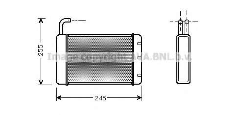 Теплообменник, отопление салона