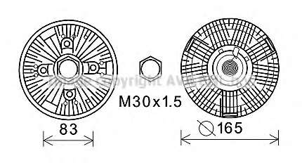 Сцепление, вентилятор радиатора