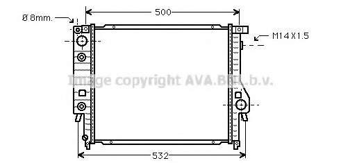 Радиатор, охлаждение двигателя