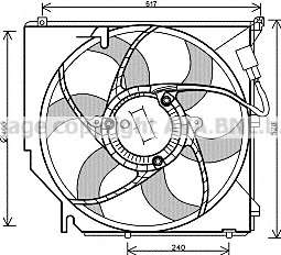 Вентилятор, охлаждение двигателя