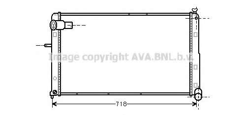 Радиатор, охлаждение двигателя