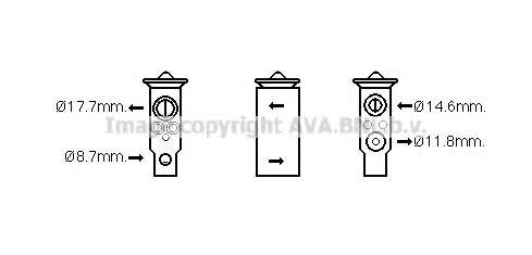 Расширительный клапан, кондиционер