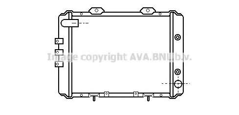 Радиатор, охлаждение двигателя