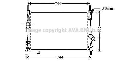 Радиатор, охлаждение двигателя