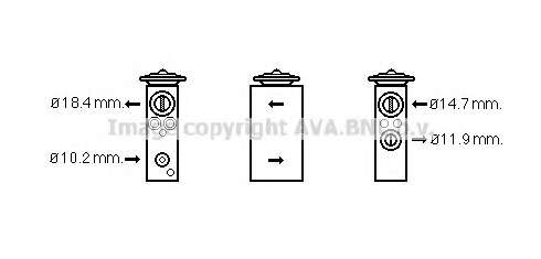 Расширительный клапан, кондиционер