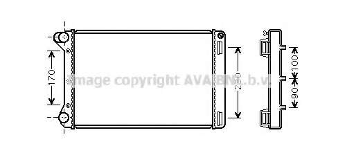 Радиатор, охлаждение двигателя