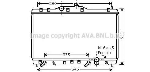 Радиатор, охлаждение двигателя