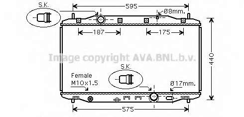 Радиатор, охлаждение двигателя