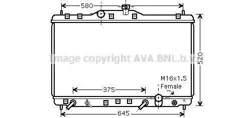 Радиатор, охлаждение двигателя