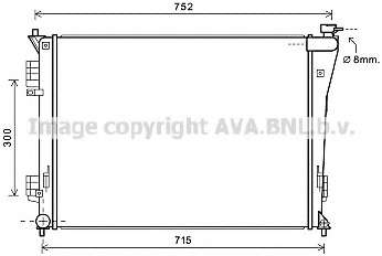 Радиатор, охлаждение двигателя