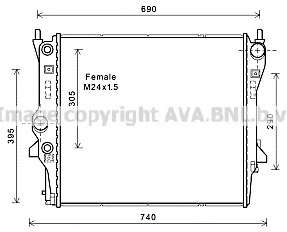 Радиатор, охлаждение двигателя