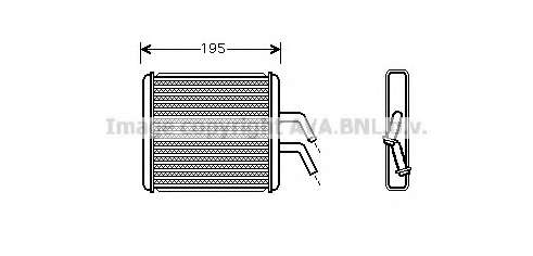 Теплообменник, отопление салона