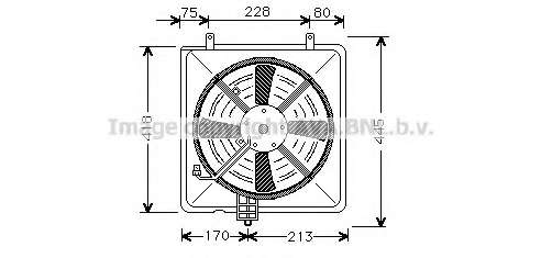 Вентилятор, охлаждение двигателя