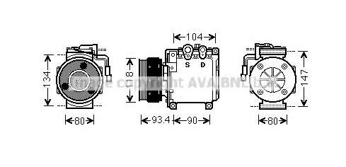 Компрессор, кондиционер