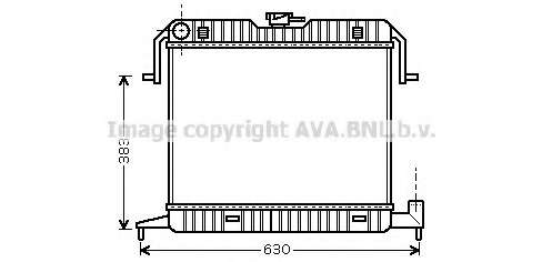 Радиатор, охлаждение двигателя