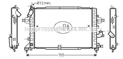 Радиатор, охлаждение двигателя