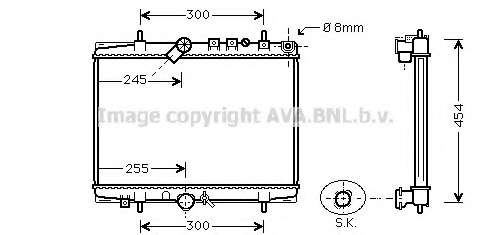 Радиатор, охлаждение двигателя