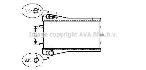 Радиатор, охлаждение двигателя