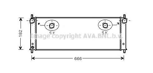 Радиатор, охлаждение двигателя