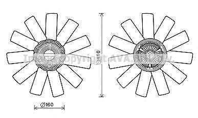Вентилятор, охлаждение двигателя