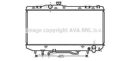 Радиатор, охлаждение двигателя