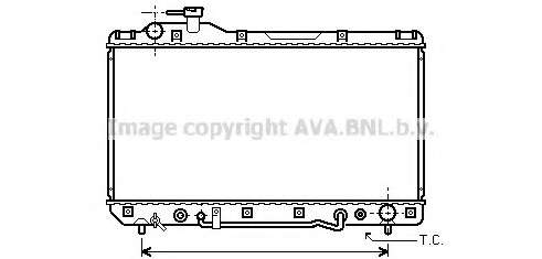 Радиатор, охлаждение двигателя
