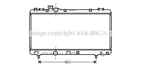 Радиатор, охлаждение двигателя