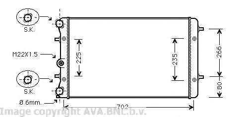 Радиатор, охлаждение двигателя