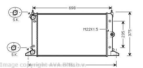 Радиатор, охлаждение двигателя