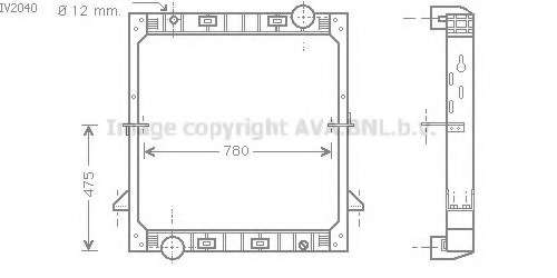 Радиатор, охлаждение двигателя