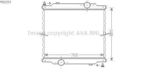 Радиатор, охлаждение двигателя