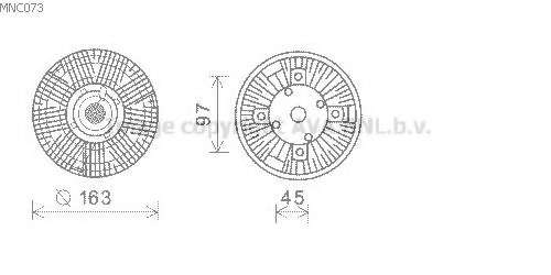 Сцепление, вентилятор радиатора