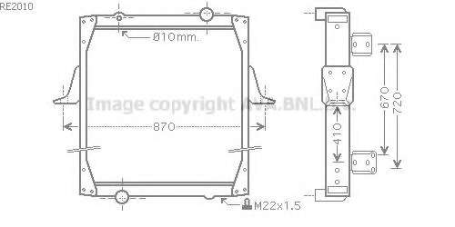 Радиатор, охлаждение двигателя