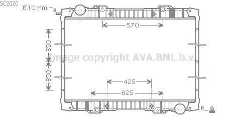 Радиатор, охлаждение двигателя