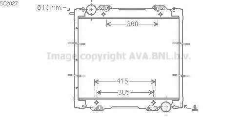 Радиатор, охлаждение двигателя